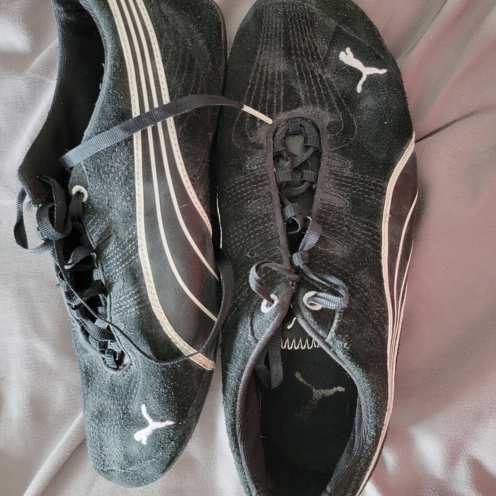 Puma Black Athletic Shoes